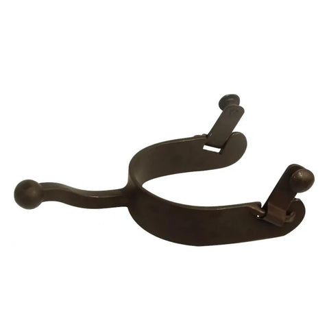 Showman ® Antique brown equitation spur.