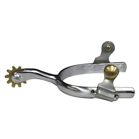 Showman ® Youth Size Chrome Plated Spur.