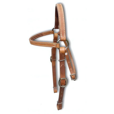 Showman ® Argentina Cow leather headstall.