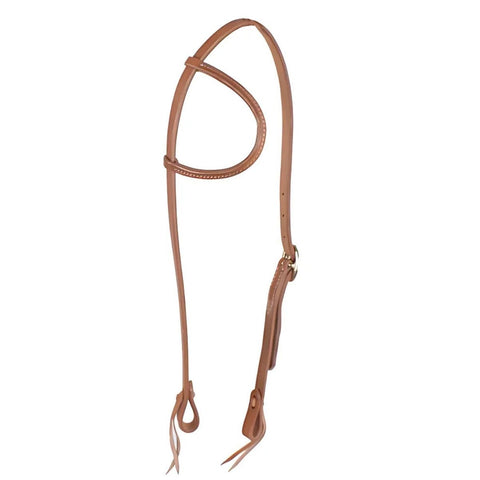 Showman ® Argentina Cow Harness Leather one ear headstall