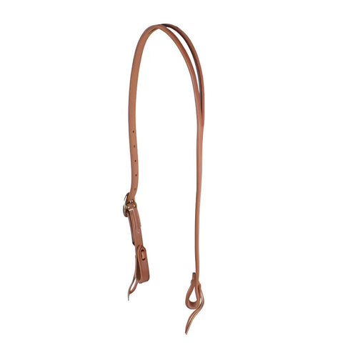 Showman ® Argentina Cow Harness Leather split ear headstall