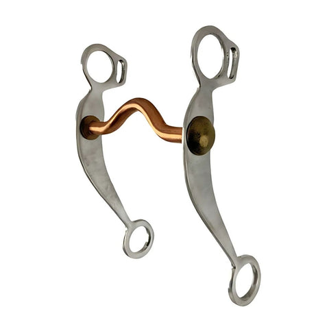 Showman ® Aluminum Horse Bit.